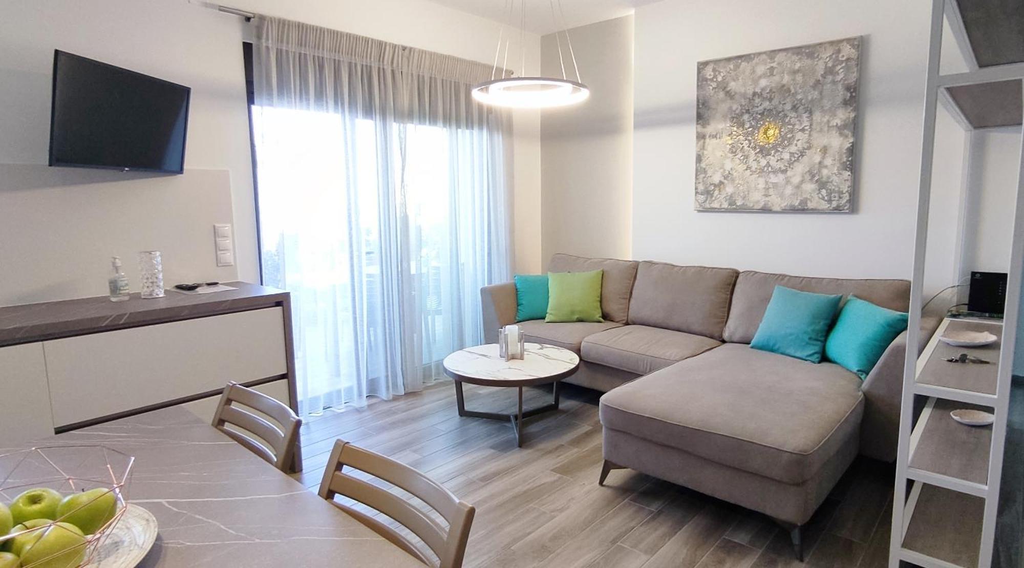 Aquadia Beach Apartment Ханья Экстерьер фото